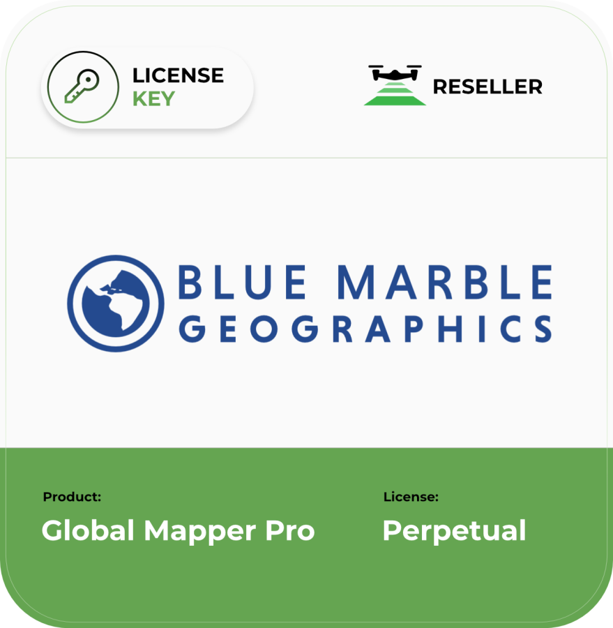 Global Mapper Pro Network License (2 seats)